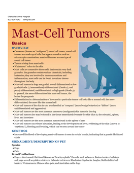Mast-Cell Tumors
