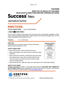 Success Neo Label