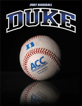2007 Duke Baseball
