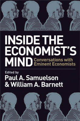 Conversations with Eminent Economists