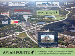 Avian Pointe |Fully-Entitled, 480-Unit Multi-Housing Development