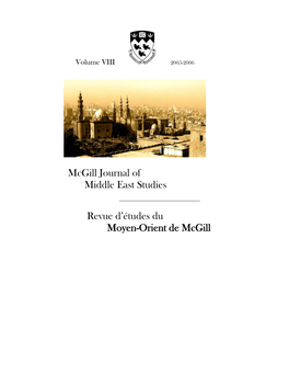 MJMES Volume VIII