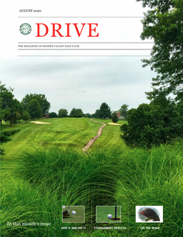 August 2020 Issue: 6 Drive