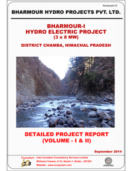 BHARMOUR-I HYDRO ELECTRIC PROJECT (3 X 8 MW)