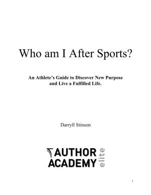 Who Am I After Sports?