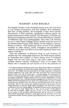 Harney and Engels