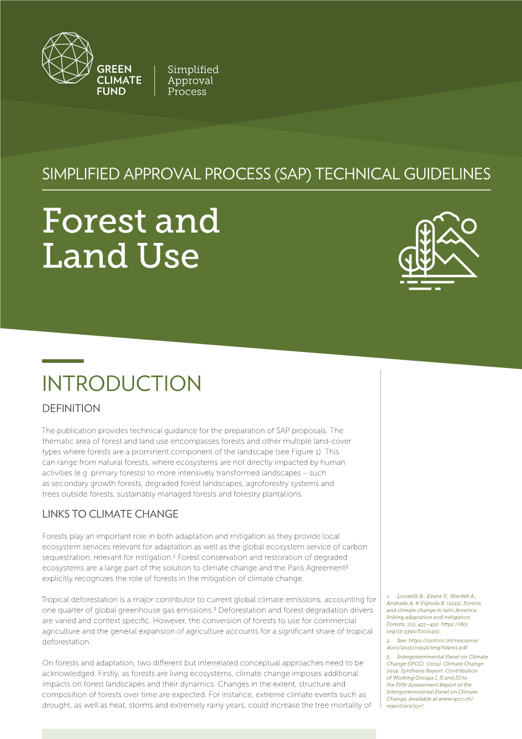 Forest and Land Use