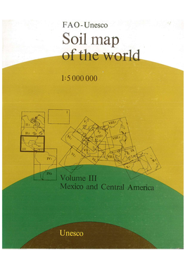 Mexico and Central America FAO-Unesco Soil Map of the World