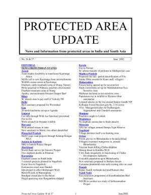 Protected Area Update