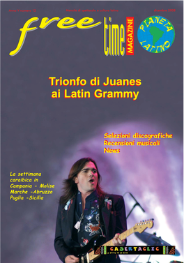 Trionfo Di Juanes Ai Latin Grammy Trionfo Di Juanes Ai Latin Grammy