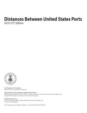 Distances Between United States Ports 2019 (13Th) Edition
