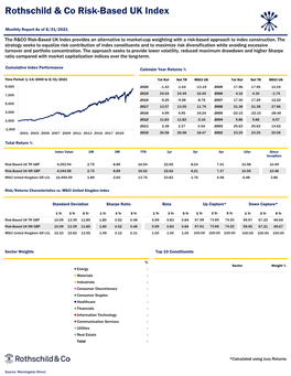 Rothschild & Co Risk-Based UK Index