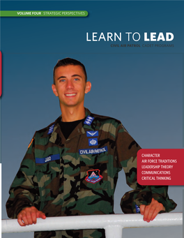 Learn to Lead Civil Air Patrol Cadet Programs
