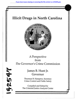 Illicit Drugs in North Carolina