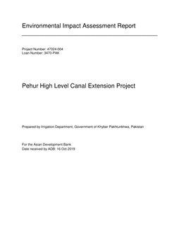 Environmental Impact Assessment Report ______