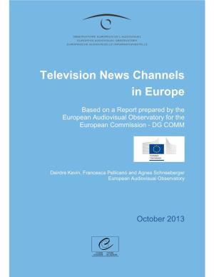 Television News Channels in Europe