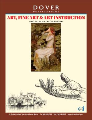 Art, Fine Art & Art Instruction