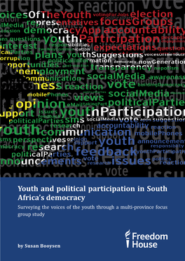 Youth and Political Participation in South Africa's Democracy