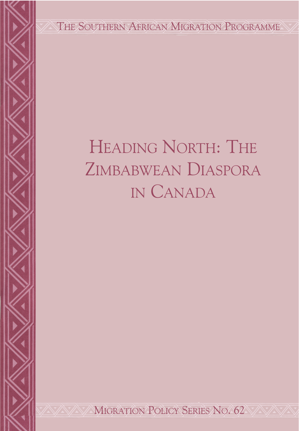 The Zimbabwean Diaspora in Canada