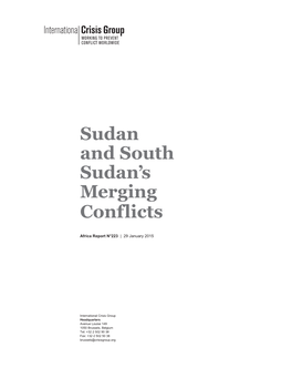 Sudan and South Sudans Merging Conflicts
