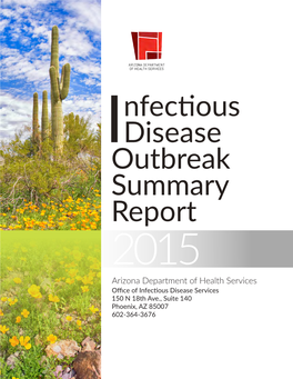 2015 Infectious Disease Outbreak Summary Report