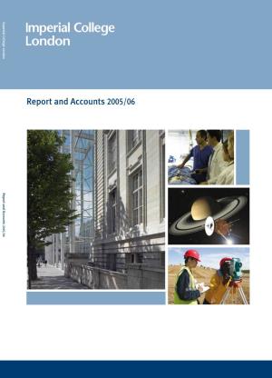 Report and Accounts 2005/06 Report and Accounts Report 2005/06