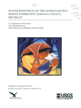 Water Resources of the Keweenaw Bay Indian Community, Baraga County, Michigan