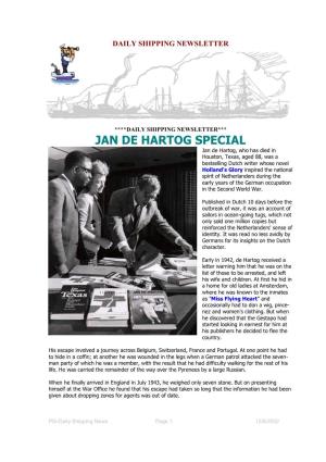 Jan De Hartog Special
