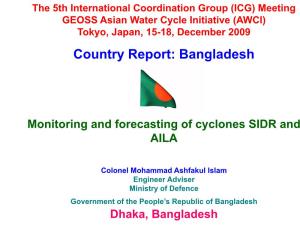 Country Report: Bangladesh