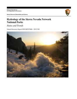 Hydrological Records for the Southern Sierra Nevada