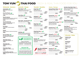 Tom Yum Thai Food Fresh & Real Thai Food For