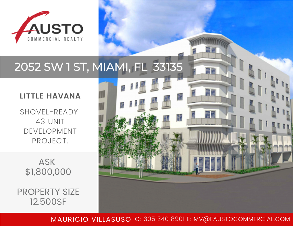 2052 Sw 1 St, Miami, Fl 33135