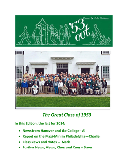 The Great Class of 1953