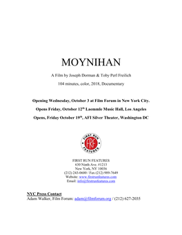 MOYNIHAN Press