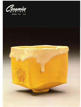 Ceramics Monthly Ceramics Monthly Volume 29, Number 1 January 1981