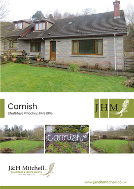 Carnish Strathtay | Pitlochry | PH9 0PG
