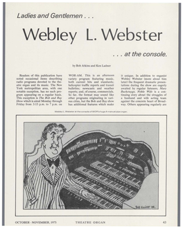 Webley L. Webster