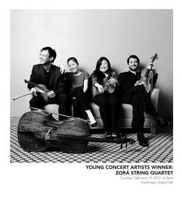 Zorá String Quartet