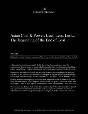 Asian Coal & Power