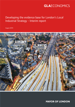 Developing the Evidence Base for London's Local Industrial Strategy
