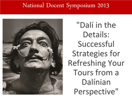 "Dalí Museum: Keeping It Fresh"