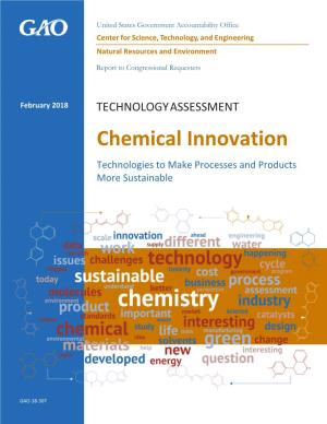 Chemical Innovation Technologies to Make Processes and Products More Sustainable
