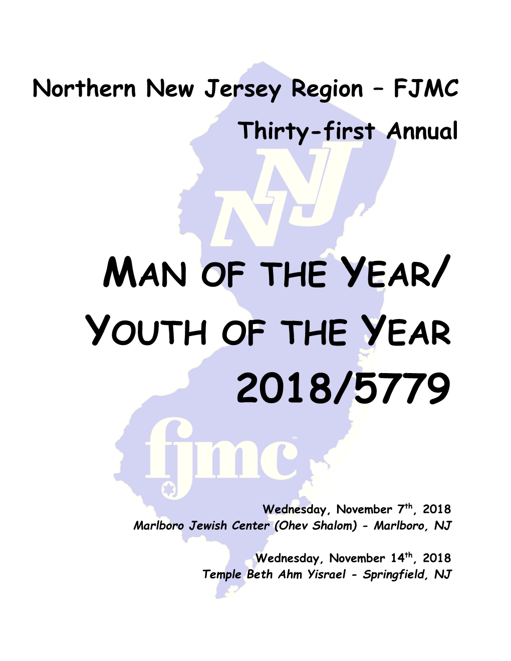 Man of the Year/ Youth of the Year 2018/5779