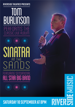 Tom Burlinson Performs Sinatra at the Sands Program