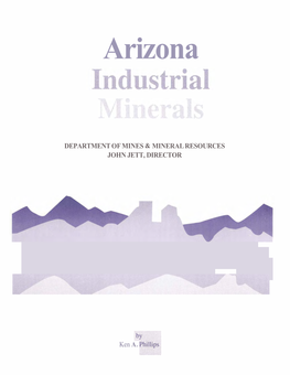 Arizona Industrial Minerals 2Nd Edtn