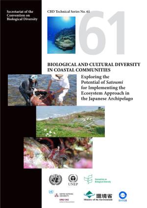 Exploring the Potential of Satoumi for Implementing the Ecosystem Approach in the Japanese Archipelago