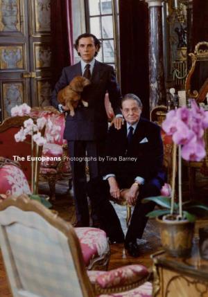 The Europeans Photographs by Tina Barney Cover