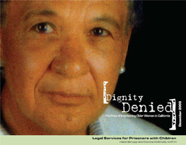 Dignity Denied: the Price of Imprisoning Older Women