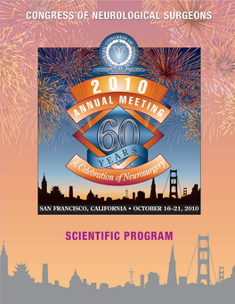 Scientific Program 2010