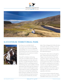 Katannilik Territorial Park
